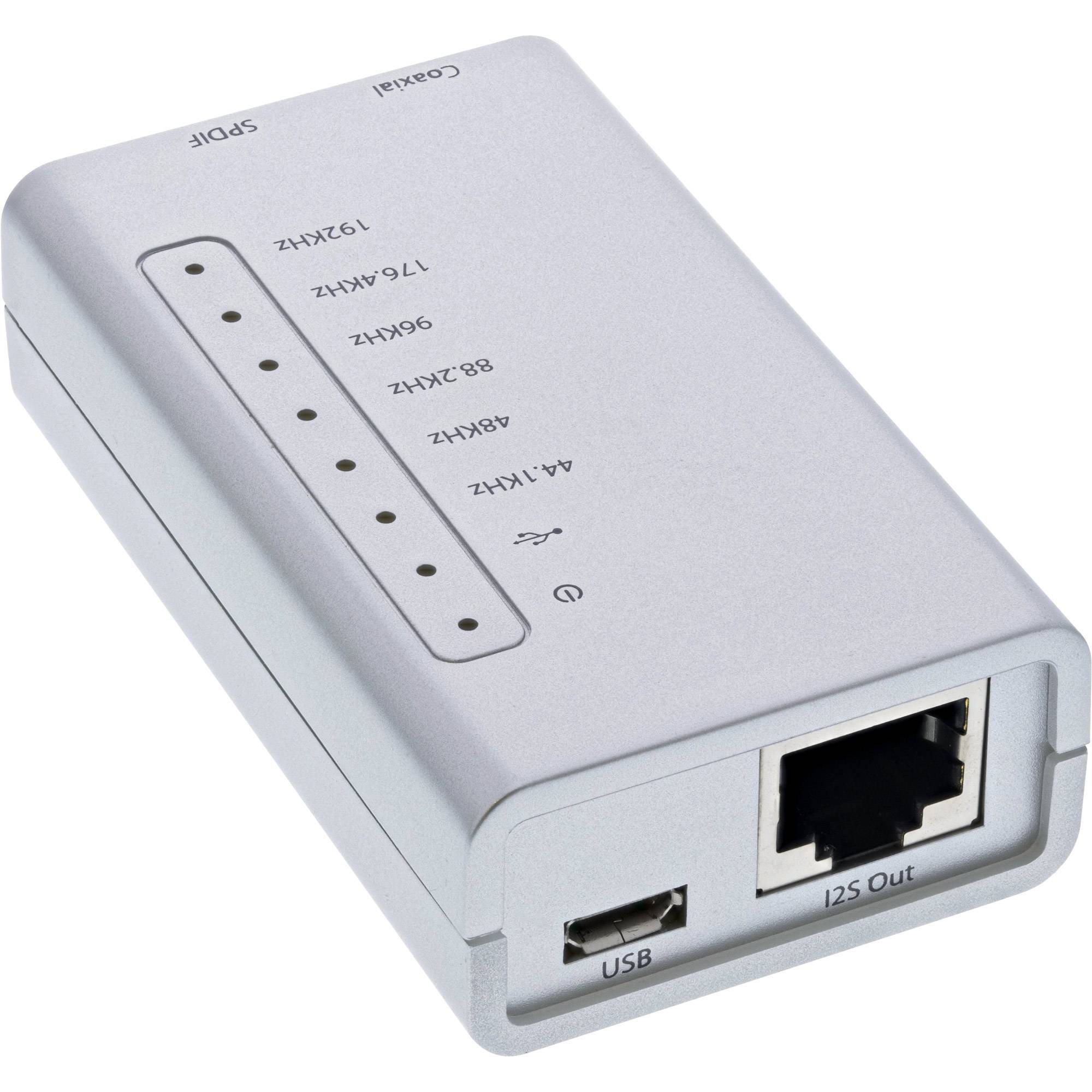 InLine® USB HD Audio Adapter, USB Hi-Fi naar digitale Coax/Toslink/I2S converter-0