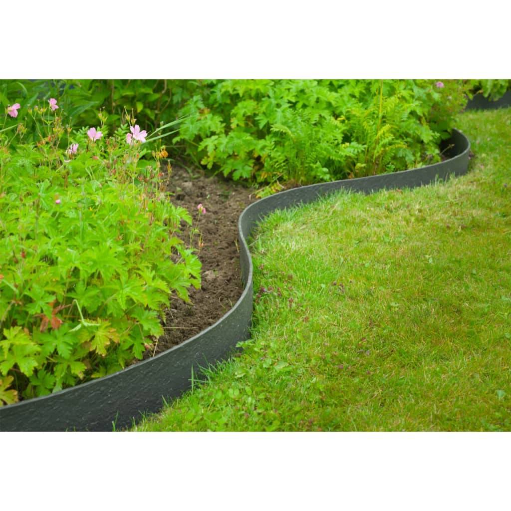Nature Tuinrand 0,12 x 12 m 5 mm Zwart 446388-1