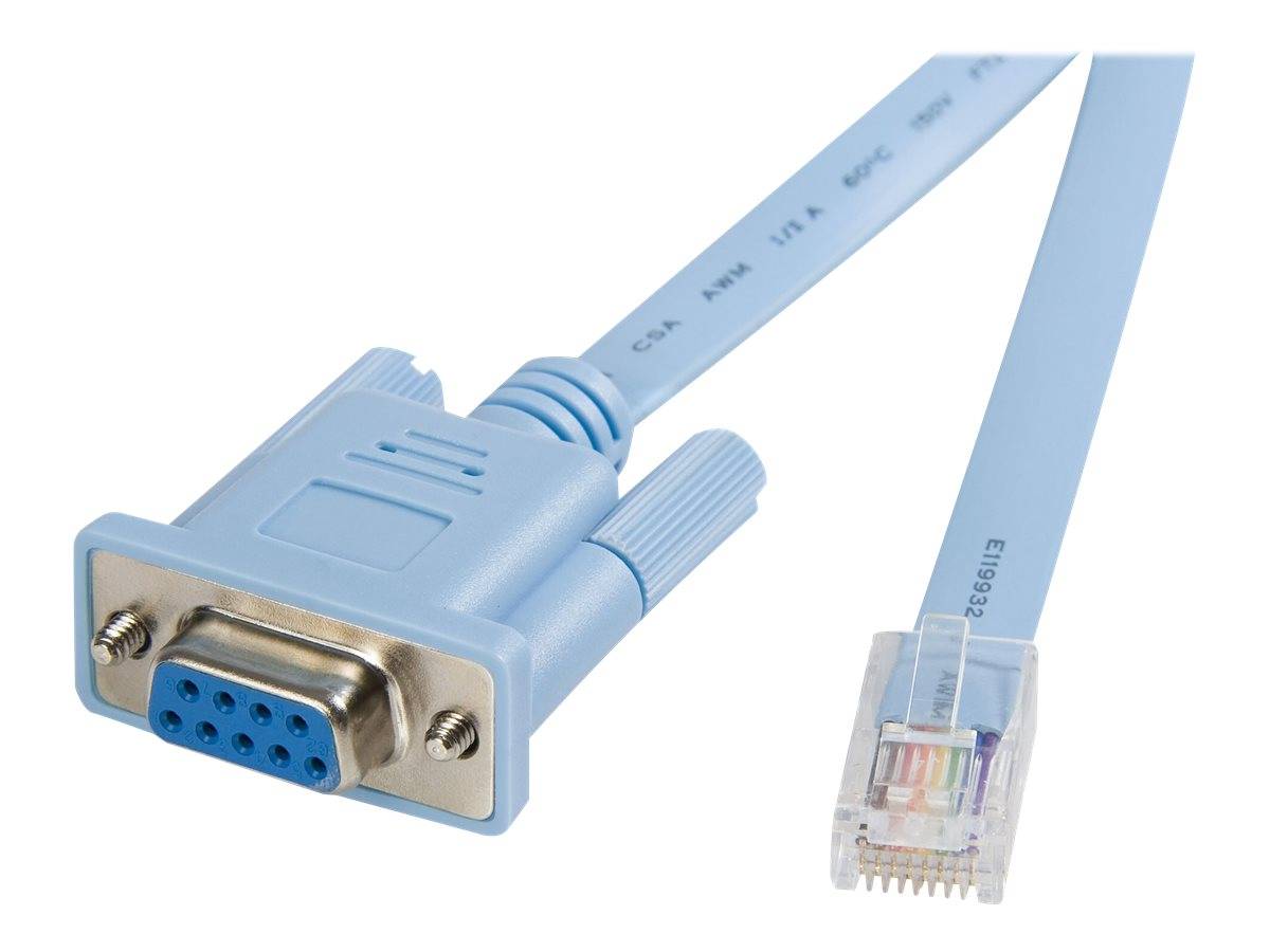 StarTech.com 1,8 meter RJ45 naar DB9 Cisco Console Management Routerkabel - M/V-0