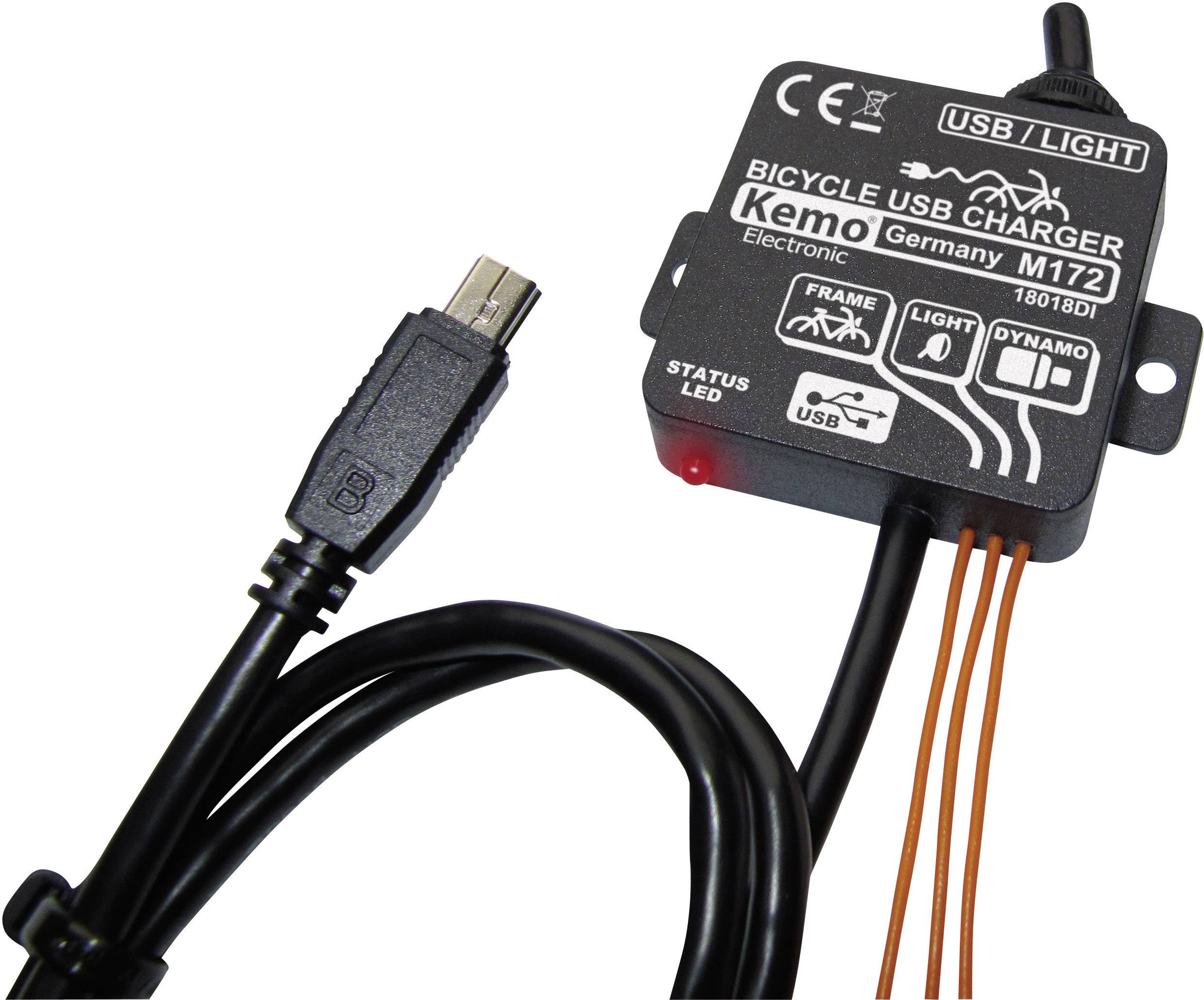 Verslagen Verlichten van nu af aan Kemo M172 USB Laadregelaar Zwart kopen ? Conrad Electronic