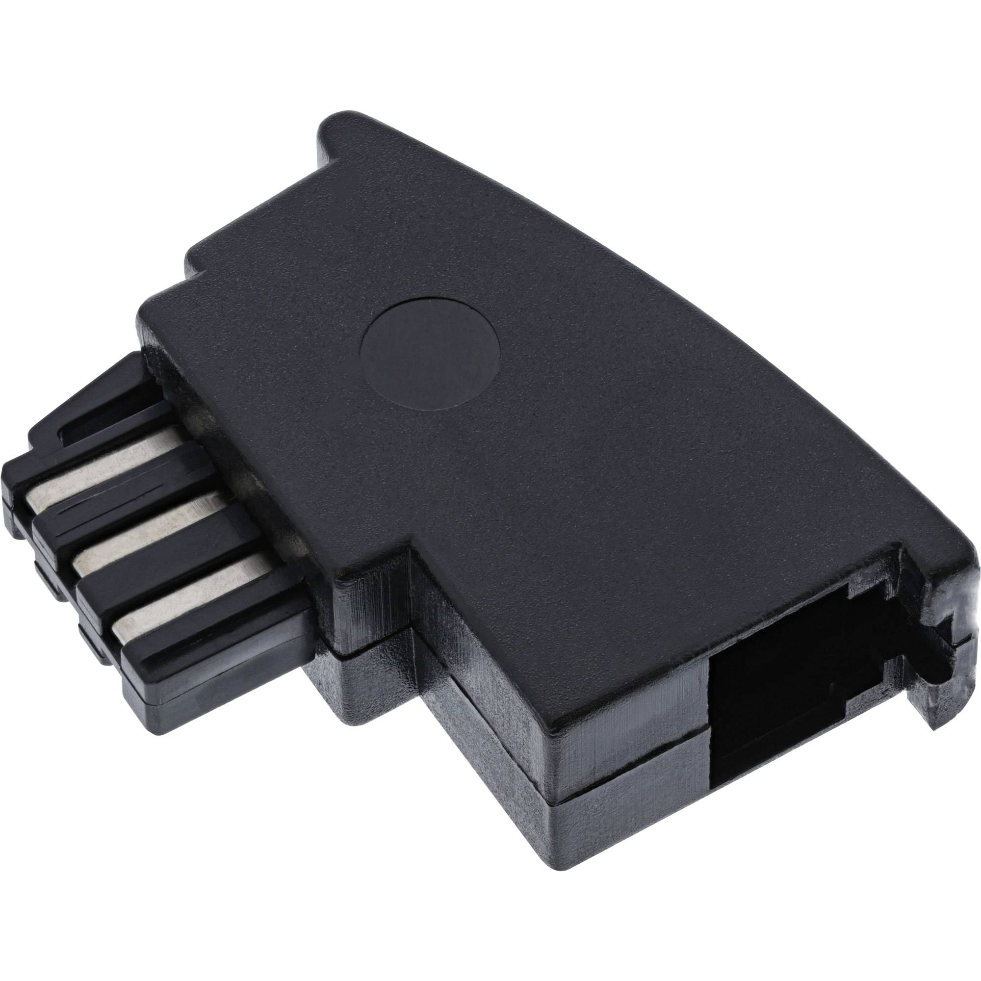 InLine® TAE-F adapter, TAE-F male naar RJ11 female, voor Siemens, Telekom enz.-0