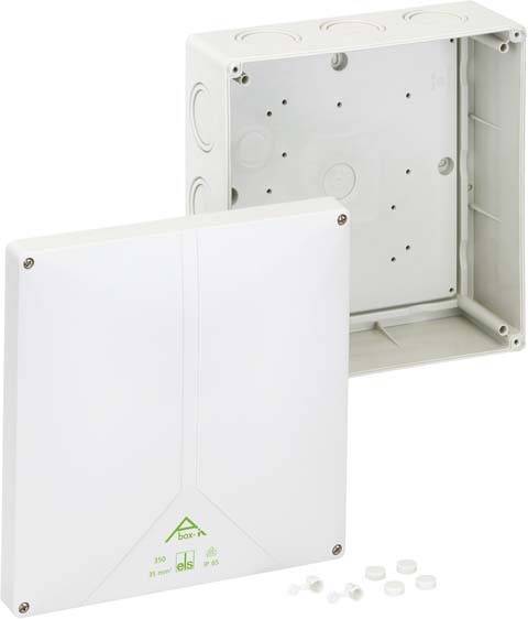 Spelsberg Abox-i 350-L Verbindingsdoos (l x b x h) 250 x 250 x 115 mm Grijs IP65 1 stuk(s)-1