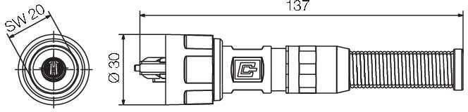 Weidmüller LWL SC Set Singlemode IE-PS-V01M-2SC--1