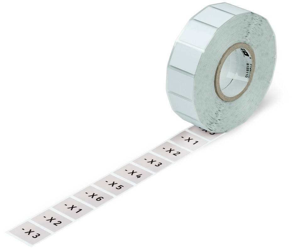Schakelaarschildjes 28 x 28 mm zilverkleurig-0