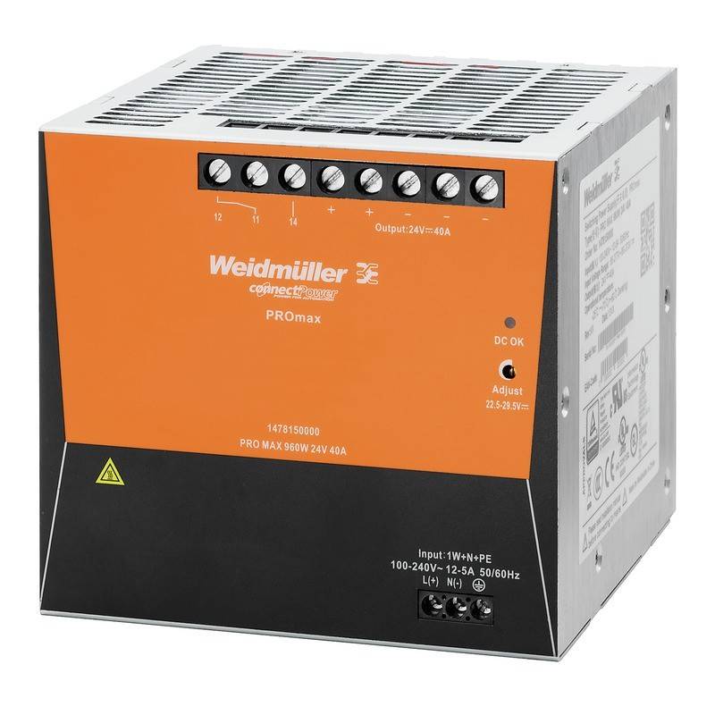 Weidmüller Stromversorgung PRO MAX 960W 48V 20A-0