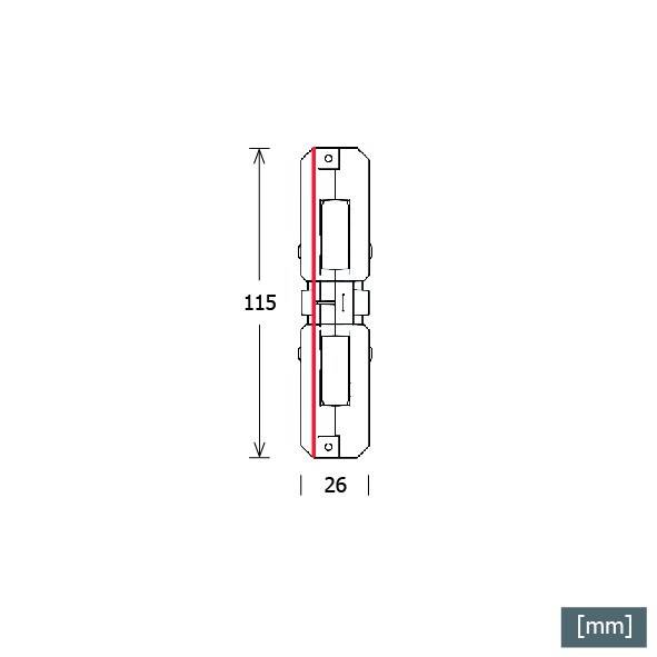 LTS Licht&Leuchten Längsverbinder ST-IE/9003 SW-2