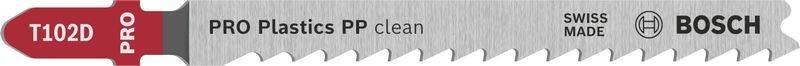 Bosch DECOUPEERZAAGBLAD T102 D CLEAN FOR PP 3X-0