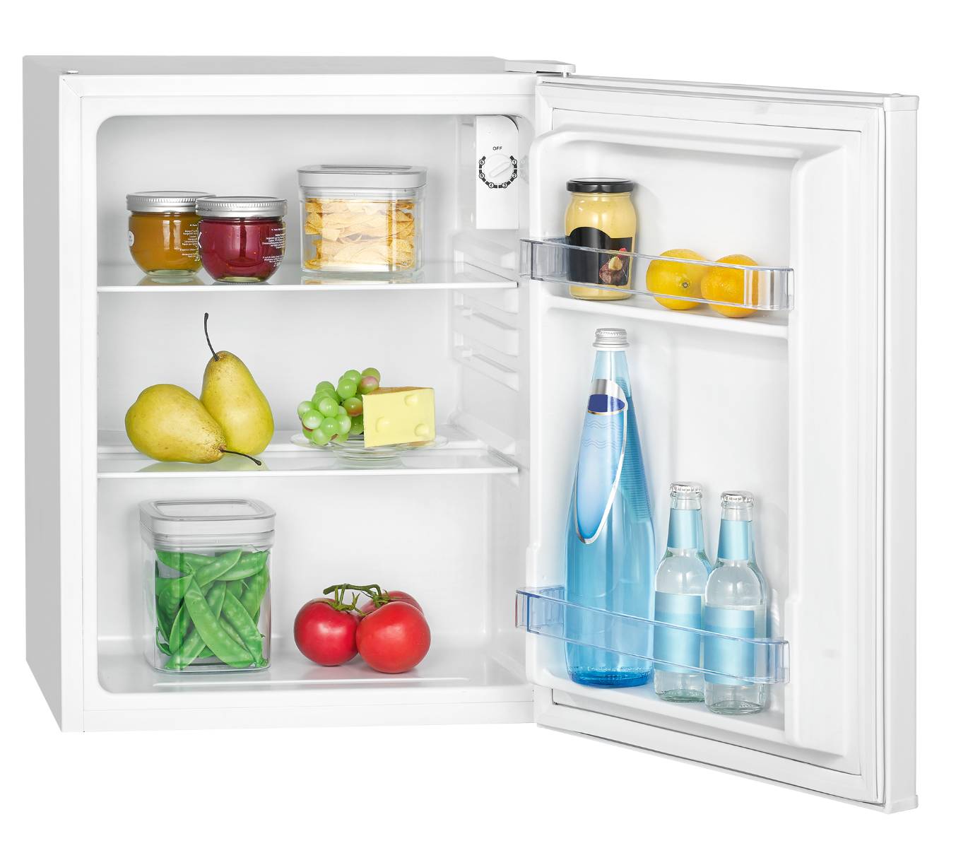 Symboolafbeelding voor Bomann KB 7235 Mini-koelkast Energielabel: F (A - G) Thermo-elektrisch 240 V Wit 0 tot +8 °C