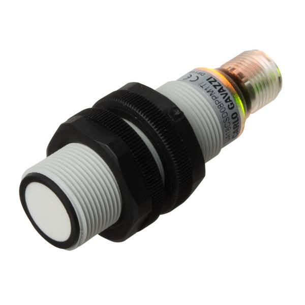 CARLO GAVAZZI UA18CSD08PPM1TI Sensor: voor ultrageluid; Bereik: 80÷800mm; PNP / NO / NC; PBT - 1 stuk