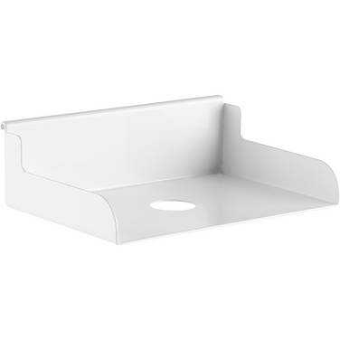 InLine® Slatwall plank, klein, wit