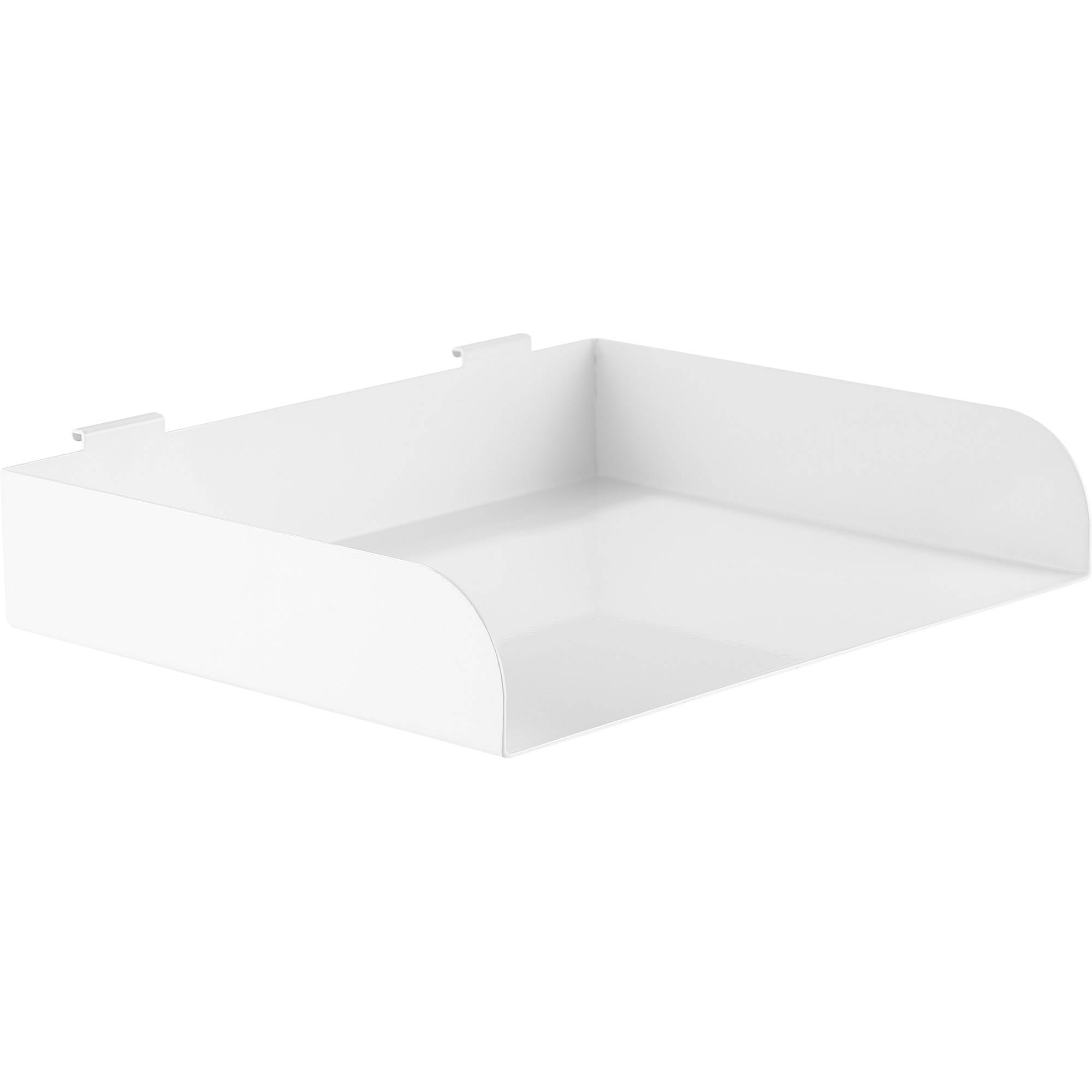 InLine® Slatwall plank, groot, wit-0