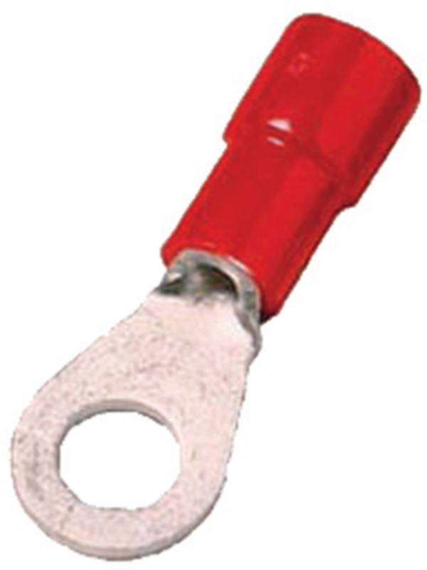 Intercable Ringkabelschoen Deels geïsoleerd 0,5-1mm² Gatmaat M3,5 Rood Zak 100st.
