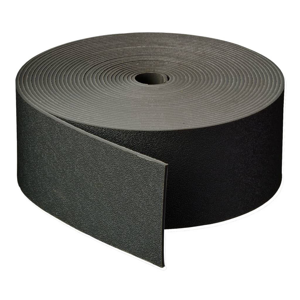 NATURE Zwarte PE Tuinrand - 7,5 cm x 10 m - 3 mm Dikte-0