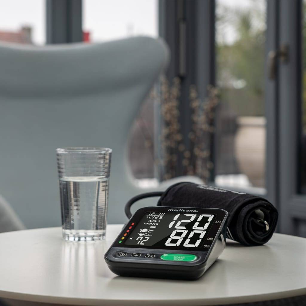 Bovenarmbloeddrukmeter Medisana BU 582 (zwart)-3