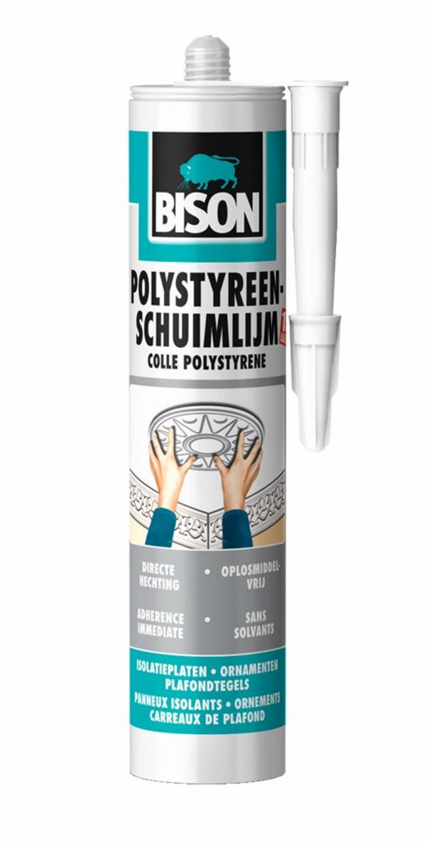 Polystyreenschuimlijm (Styrabond) Bison Koker 310 Ml