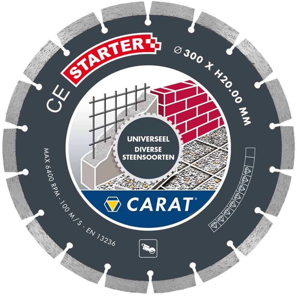 Carat Diamantzaag Ø115X22,23mm - Type CE Starter - CES1153000-0