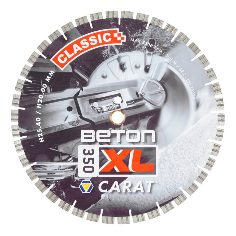 Carat Diamantzaag CSC XL Beton Ø350X25,40/20,00mm - CSCXL35042-0