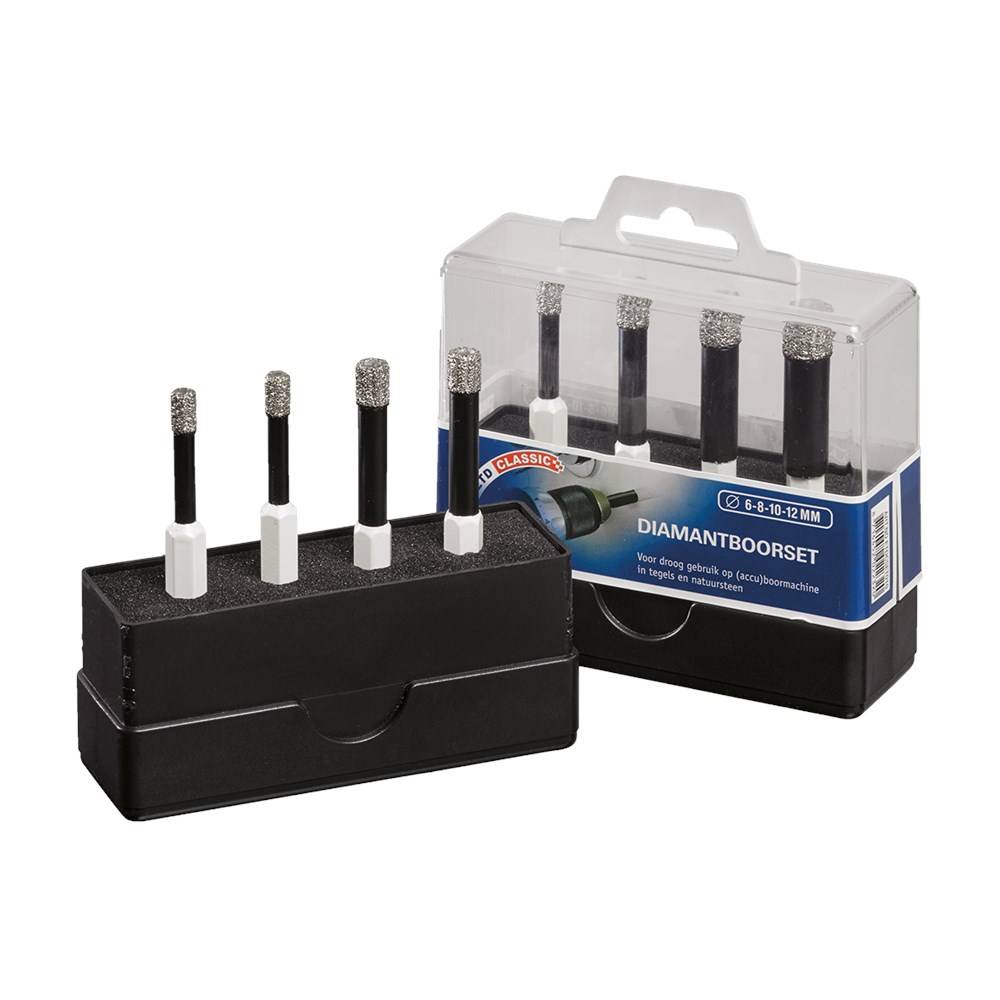 Carat Tegelboorset 6-6-8-8mm - ETD Master - ETDCSET020-0