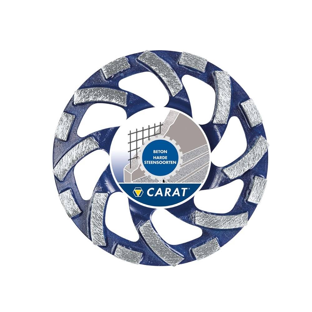 Carat Slijpkop Beton 180X22,23 mm CUBC Dustec Classic - CUBC1803C0-0