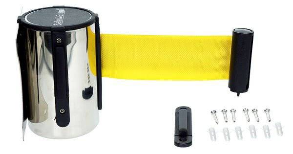 ESD PROTECTED AREA" staalbandcassette, 50 mm, 3,6 m-0