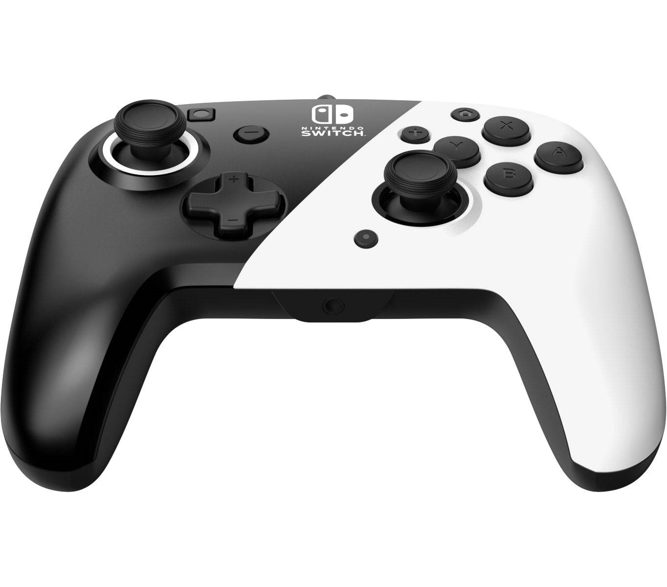 PDP Controller Faceoff Deluxe + Audio Zwart/Wit Switch-2