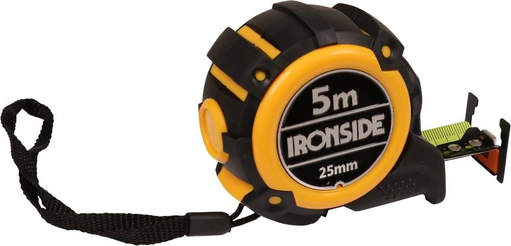 Ironside Rolbandmaat Rubber 5M 25mm - 1875101-0