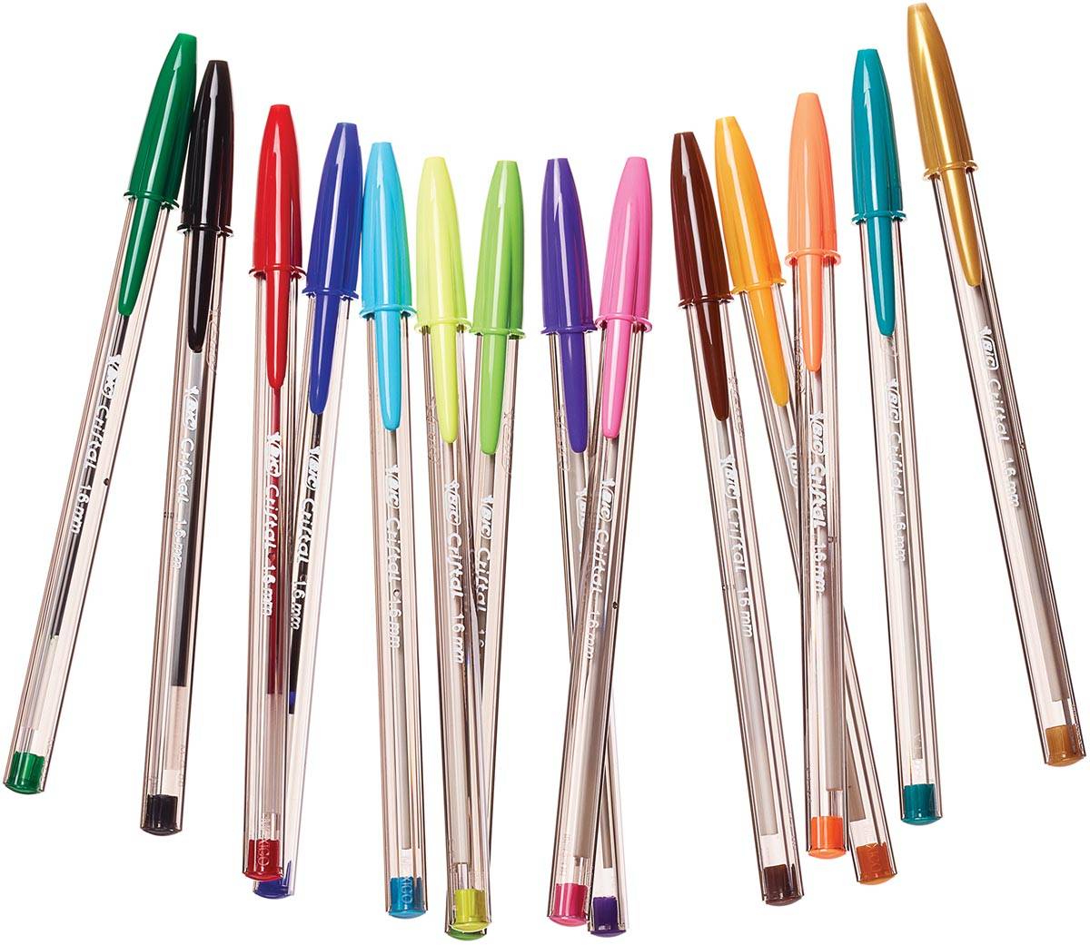 BIC 3086123538870 BIC - Balpen cristal multicolour l assorti-1