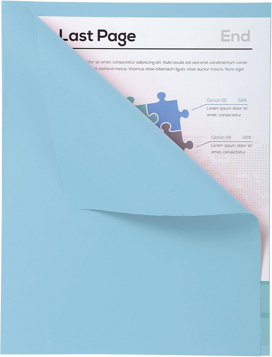 Exacompta 3288584215066 Exacompta - dossiermap Forever met zichtrand, ft A4, pak van 100, blauw-0