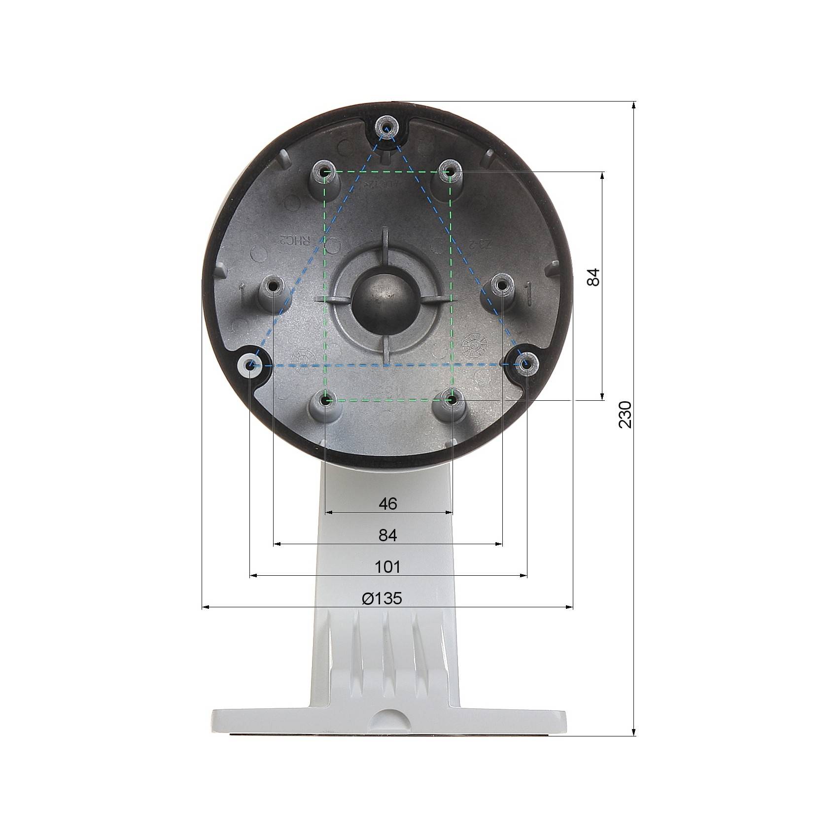 Accessoires HIKVision DS-1273ZJ-135 muurbeugel-2