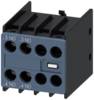 Auxiliary switch 2S current paths: 1 NO, 1 NO for contactor relays/mot