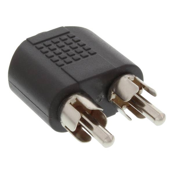 Tulp (m) - 3,5mm Jack (v) stereo audio adapter