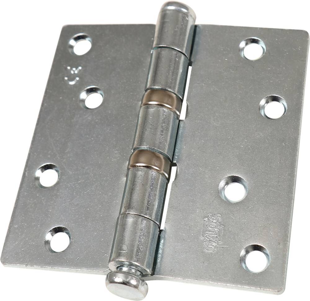 Oxloc Kogelscharnier 89X89mm Recht - Gegalvaniseerd-0