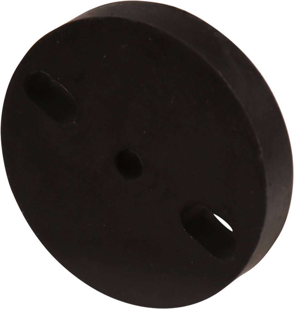 Oxloc Verhoger Zwart Rubber 57X10mm-0