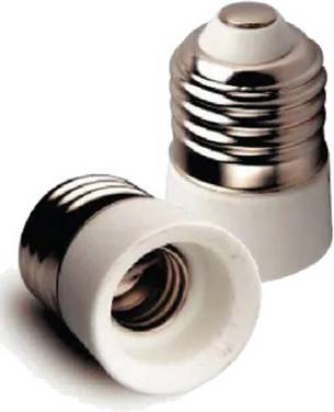 Verloopfitting E27 naar E14 - Fitting Verloop - Eenvoudig te installeren - 2 stuks