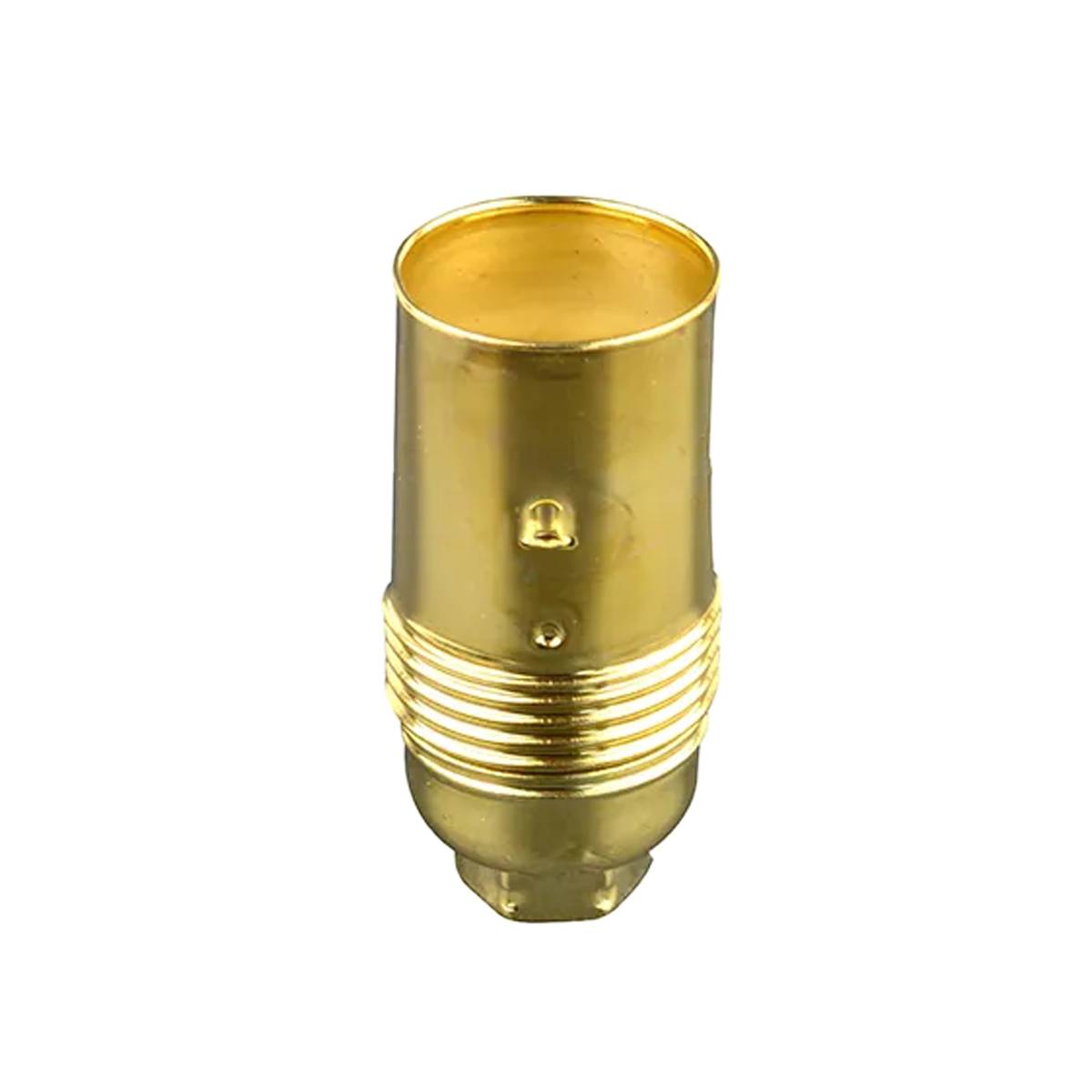 Lamphouder - Glad - E14 - Messing-0