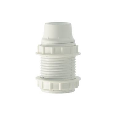Lampfitting E14 - Schroefdraad - Wit
