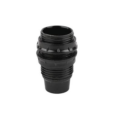 Lampfitting E14 - Schroefdraad - Zwart