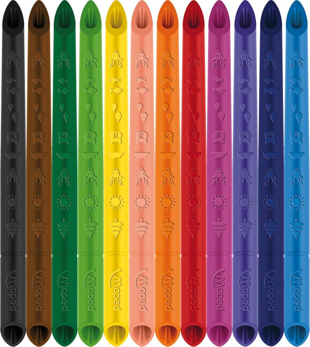 Maped 3154148616009 Maped - Kleurpotlood colorpeps infinity 12 kleuren-1