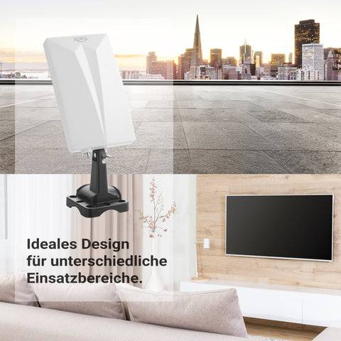 Binnen-/buitenantenne XORO HAN 600 DVBT2 5dBi/30dB, LTE Fil-1