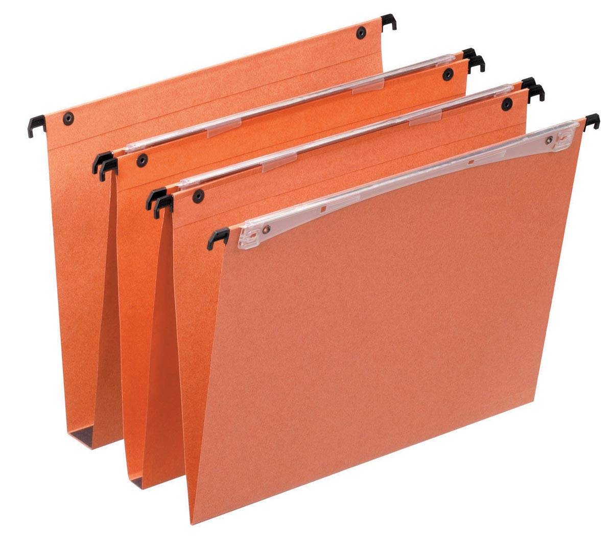 Esselte 3249441010309 Esselte - hangmappen voor laden Uniscope tussenafstand 330 mm, bodem 30 mm, met haken en knope-0