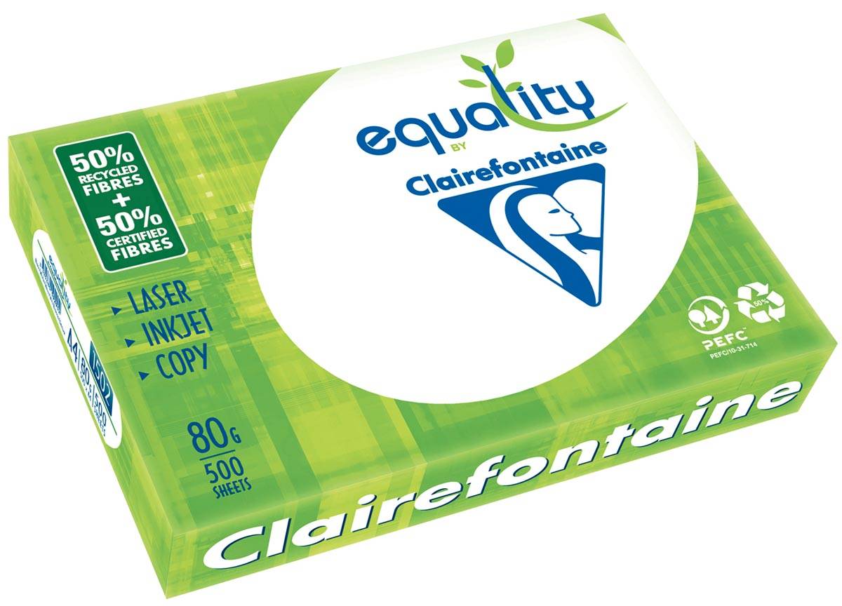 Clairefontaine Equality printpapier ft A4, 80 g, pak van 500 vel-2