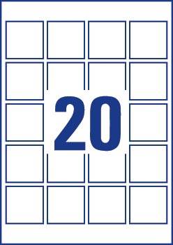 Avery-Zweckform 4004182052082-1
