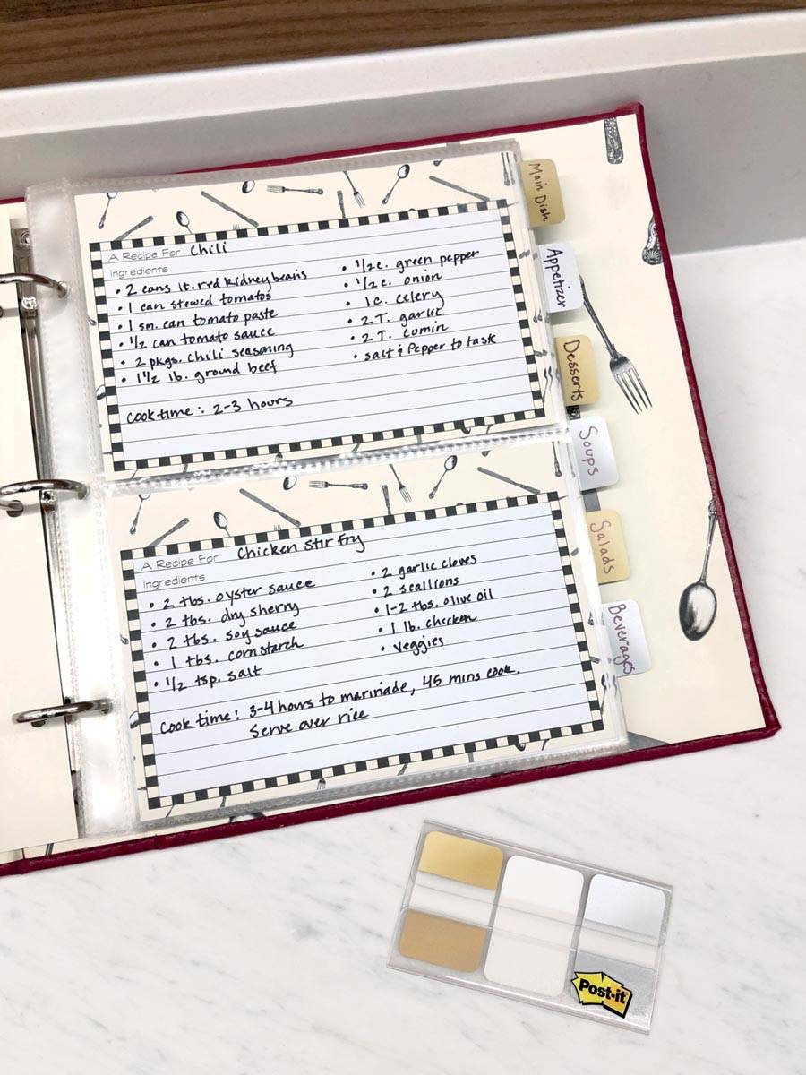 Indextabs Post-it 684 12mmx43mm metallic motief goud zilver 100 tabs-1