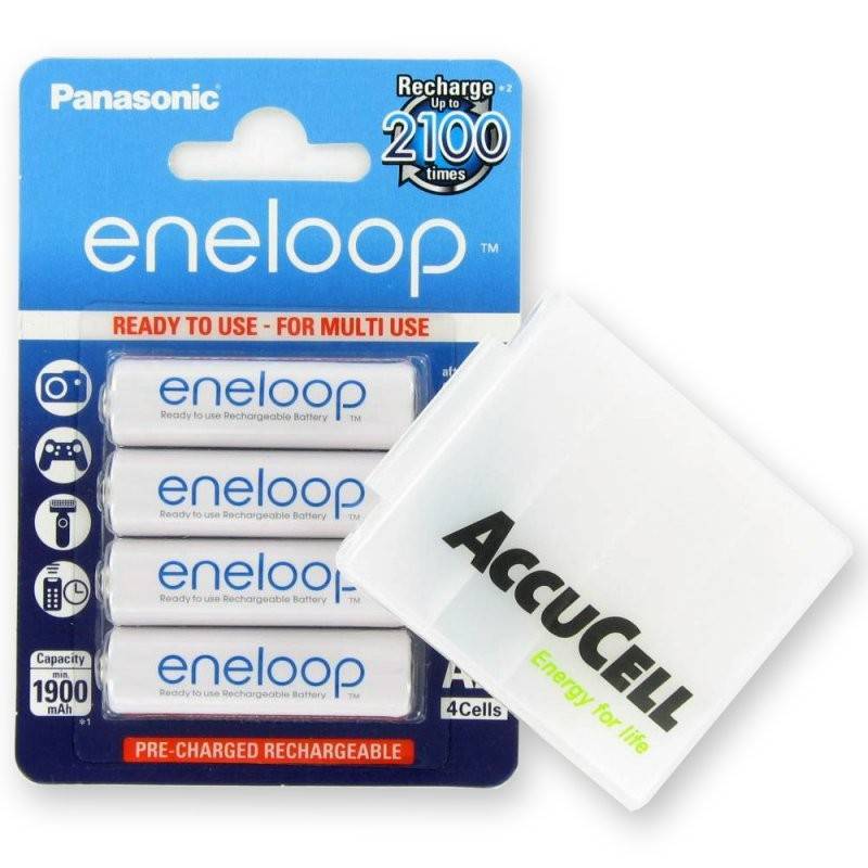 Panasonic Eneloop BK-3MCC Mignon AA, de opvolger van de Sanyo Eneloop HR-3UTGB-3