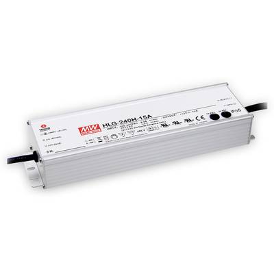 Mean Well HLG-240H-42A LED-driver, LED-transformator  Constante spanning, Constante stroomsterkte 240 W 5.72 A 42 V/DC P