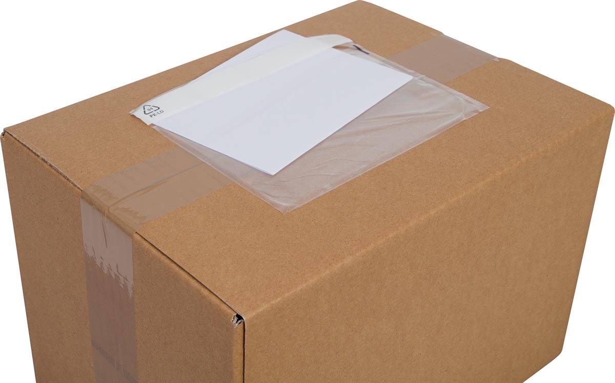 Paklijstenvelop cleverpack zk onbedrukt 165x112mm | Pak a 100 stuk-0