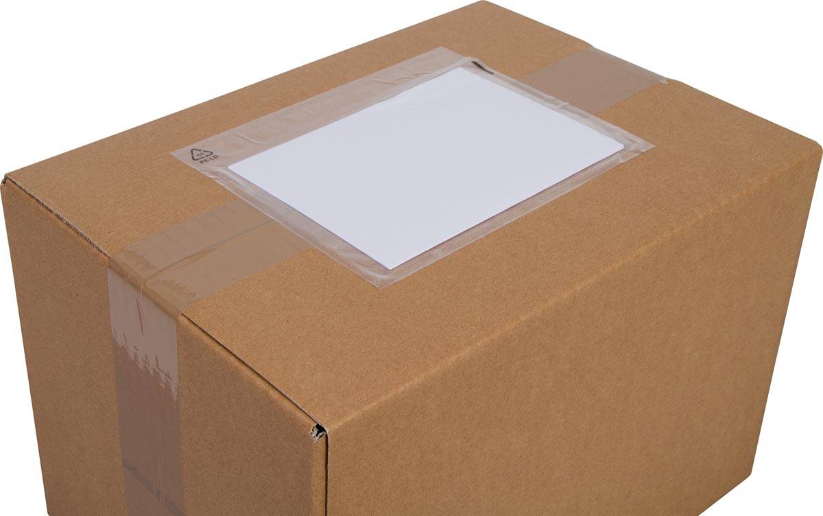 Paklijstenvelop cleverpack zk onbedrukt 165x112mm | Pak a 100 stuk-2