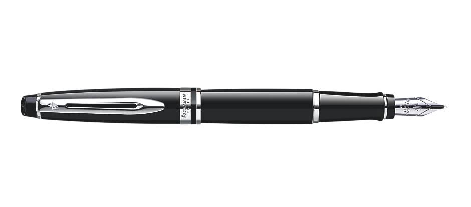WATERMAN Vulpen Expert Zwart CC M Blauwe Cadeauverpakking-1
