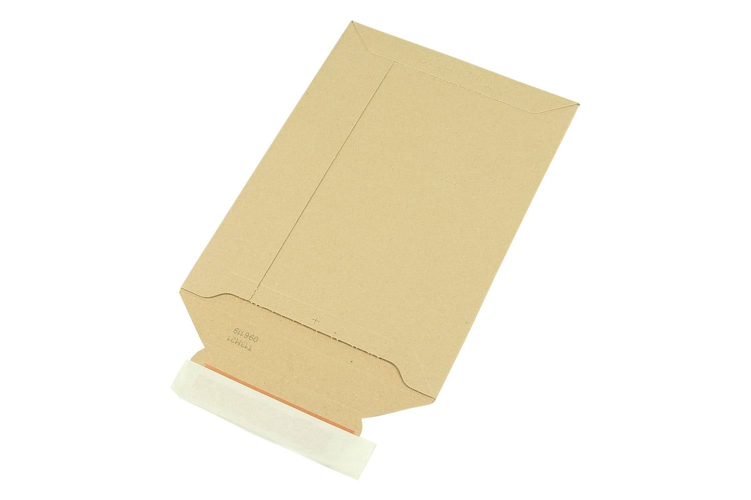 Stevige kartonnen verzendzak, 175x250mm, A5, 450g/m², met SK sluiting-0