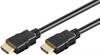 Goobay HDMI™ High Speed Cable with Ethernet (4K@60Hz) 0.5 m